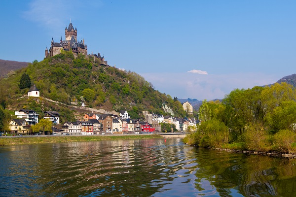 Mosel River Through Cochem