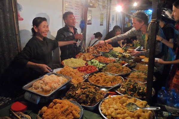 Buffet Street Luang Prabang