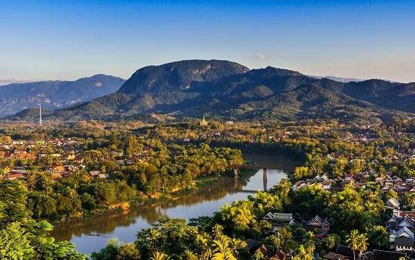 Luang Prabang From Moujnt Phousi