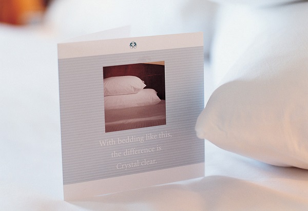 Crystal Cruises Pillow Menu