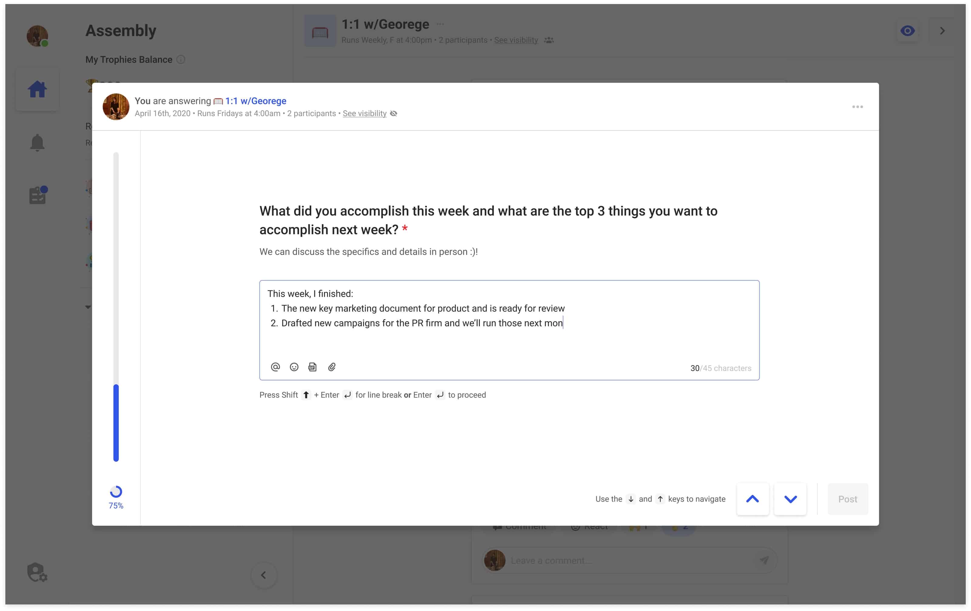 One on One Manager Template (Free) Assembly Flows One on One Manager Template (Free) Assembly Flows