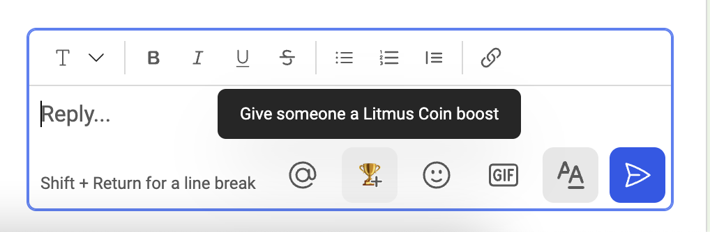 Boosts: giving points in Assembly