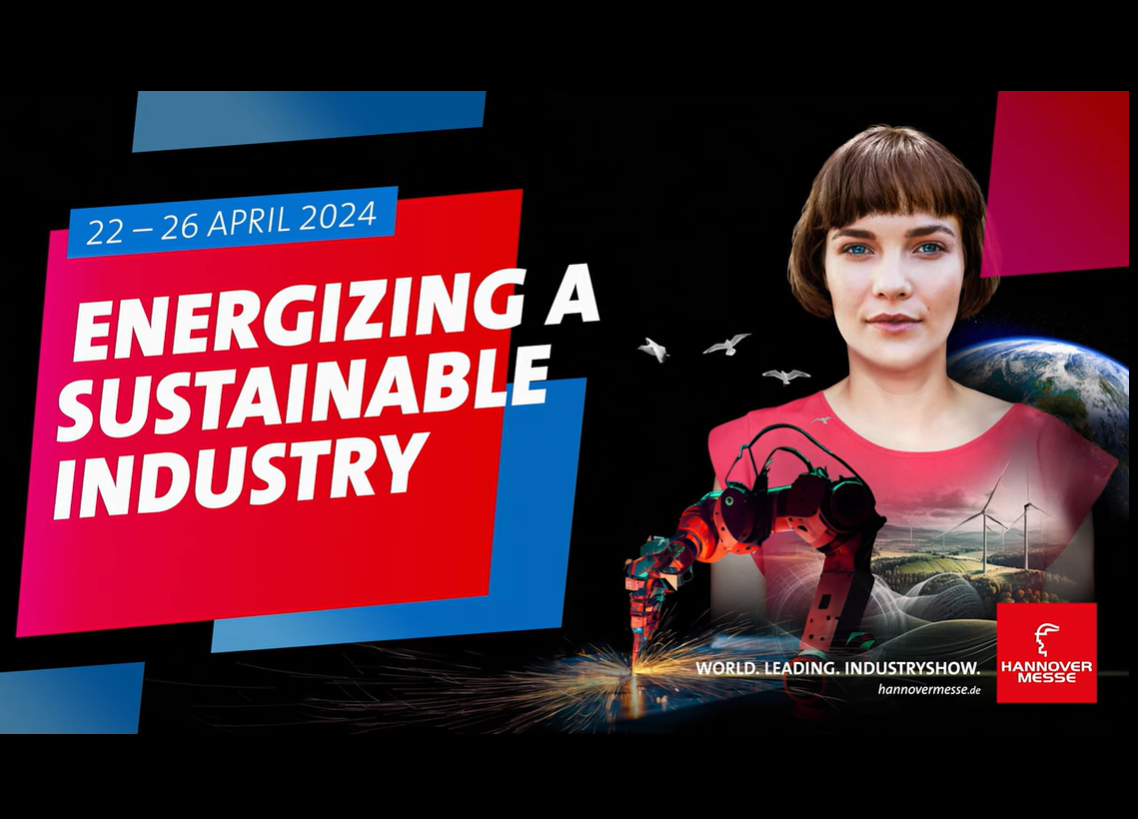 Visit us at Hannover Messe 2024, 21.26. april