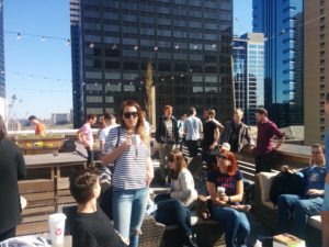 Corporate event - holiday party