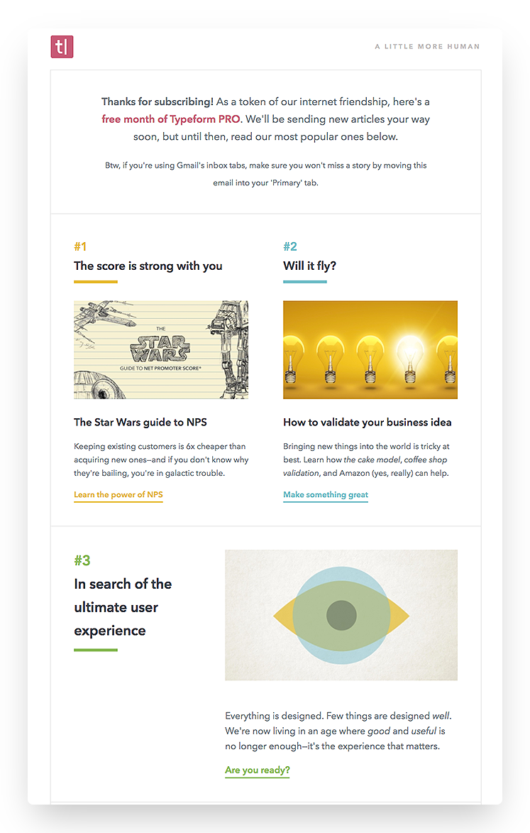 product-led growth retention email