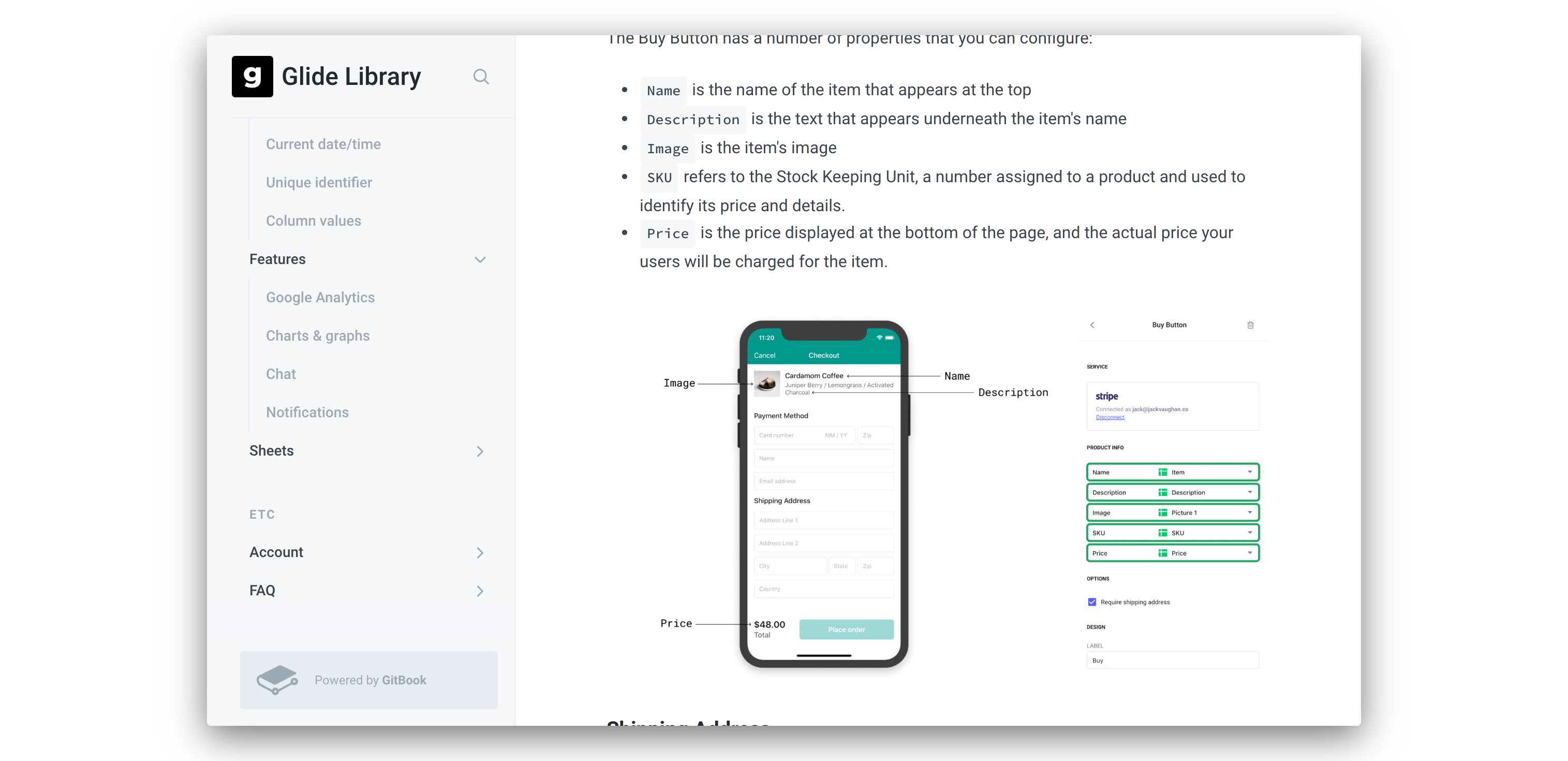 How to add forms to a prototype in Glide