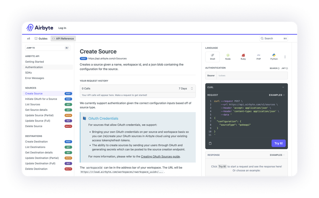 Airbyte | Open-Source Data Integration Platform | ELT tool