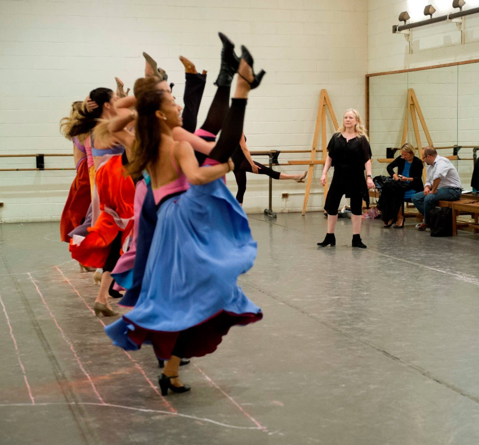 Photos of Rehearsals — Susan Stroman