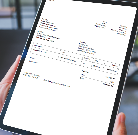 Free PO: Purchase Order Template, Form Download 2024