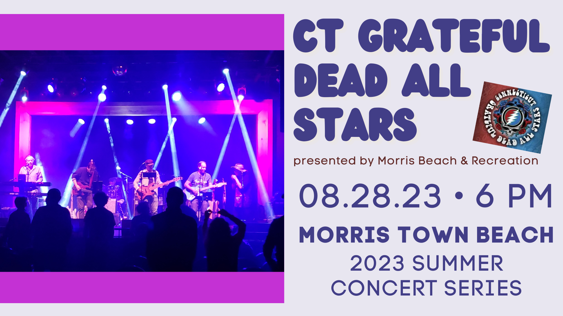 Event: 2023 Summer Concert Series: CT Grateful Dead All Stars | Town of  Morris, CT