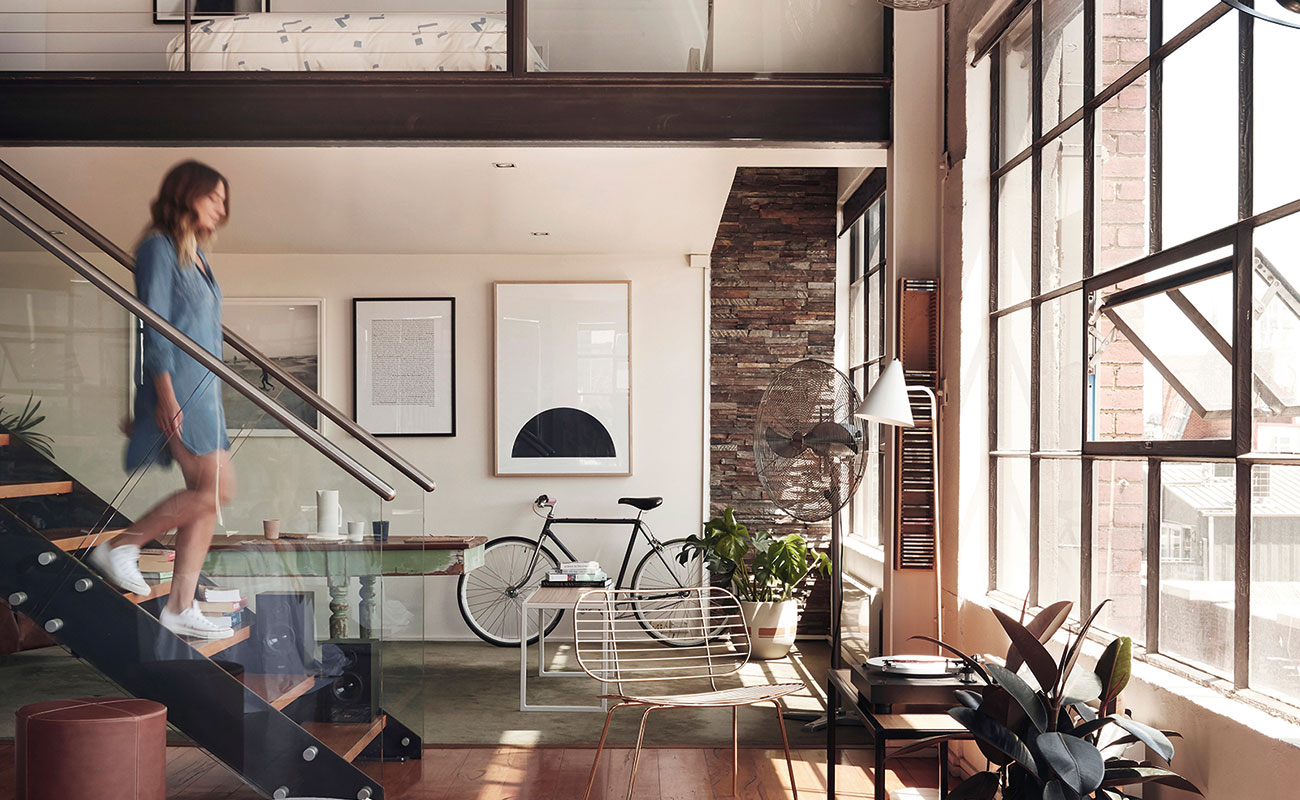 A closer look at Renovating A Modern Apartment With A Loft