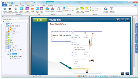 Create a Library Object