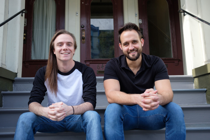 Roofr founders; Kevin Redman and Richard Nelson
