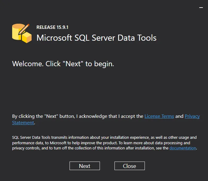 Microsoft SQL Server Data Tools