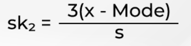 Pearson's Second Skewness Coefficient