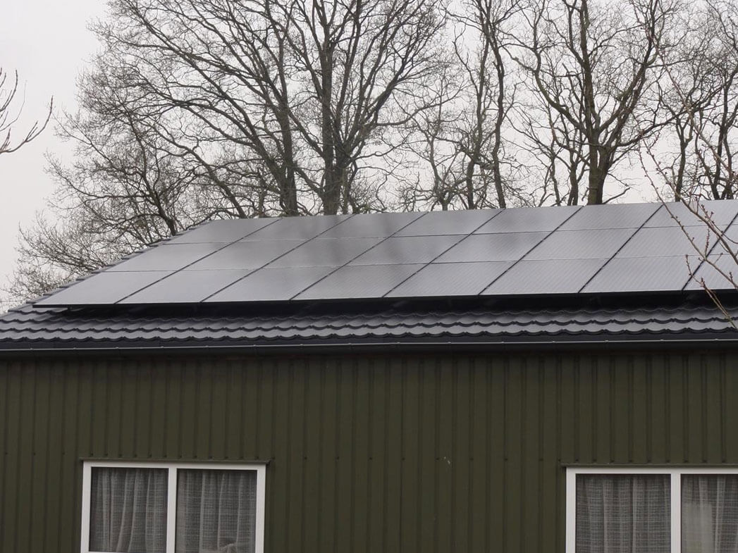 Panneaux solaires monocristallins photovoltaïques bifaciaux en verre double 500W