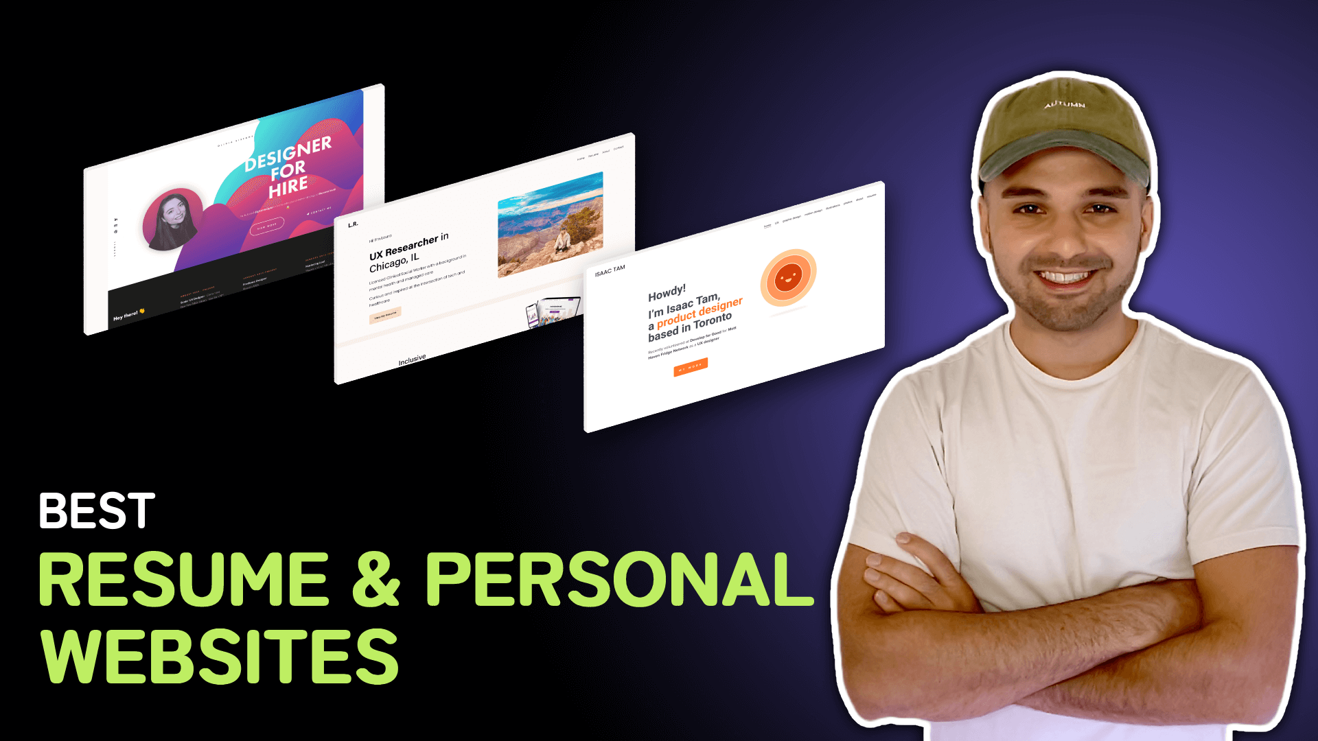 15 Kickass Resume & Personal Websites: Build Your Own! ๐