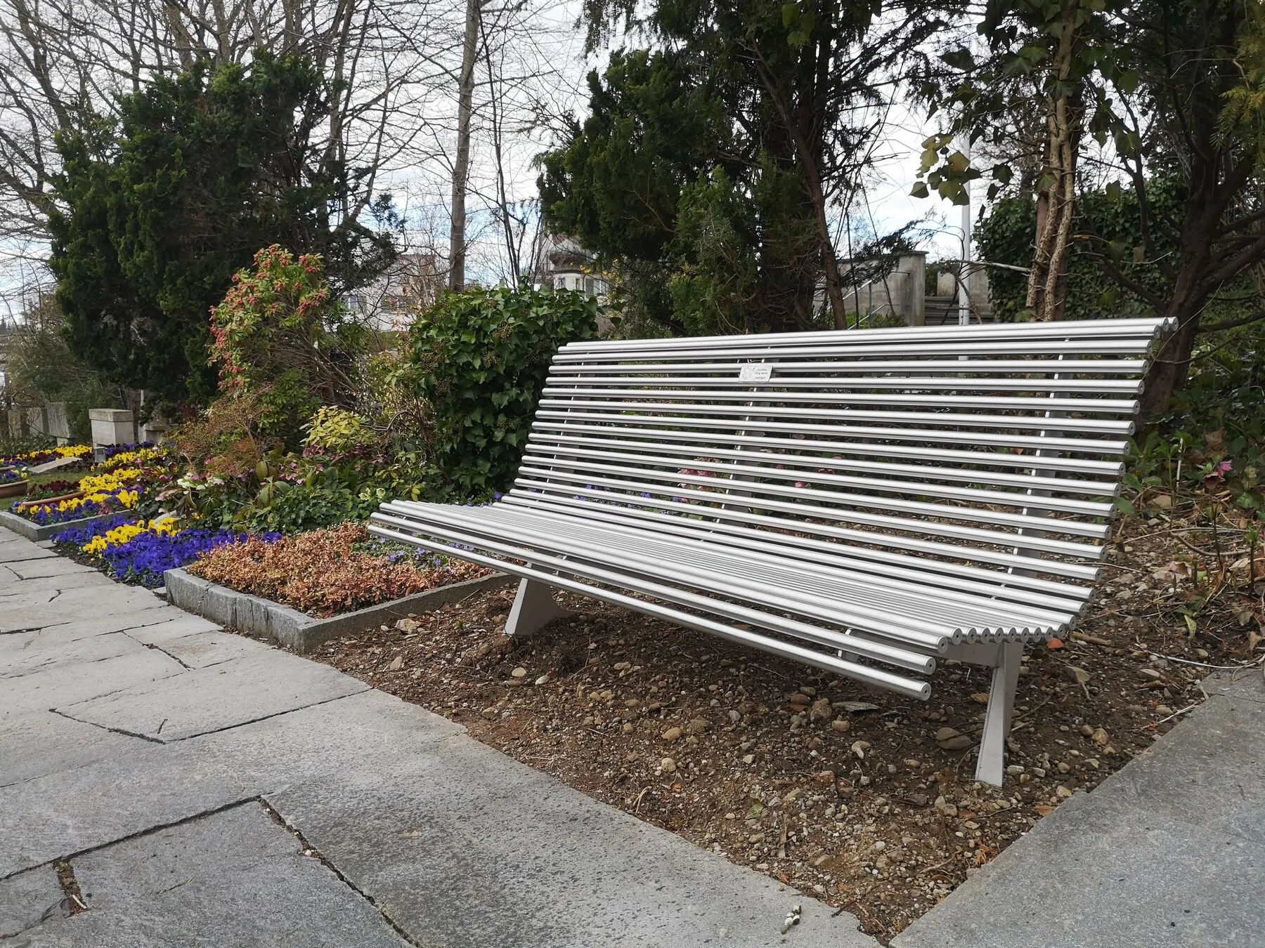 MSE Parkbänke aus Aluminium