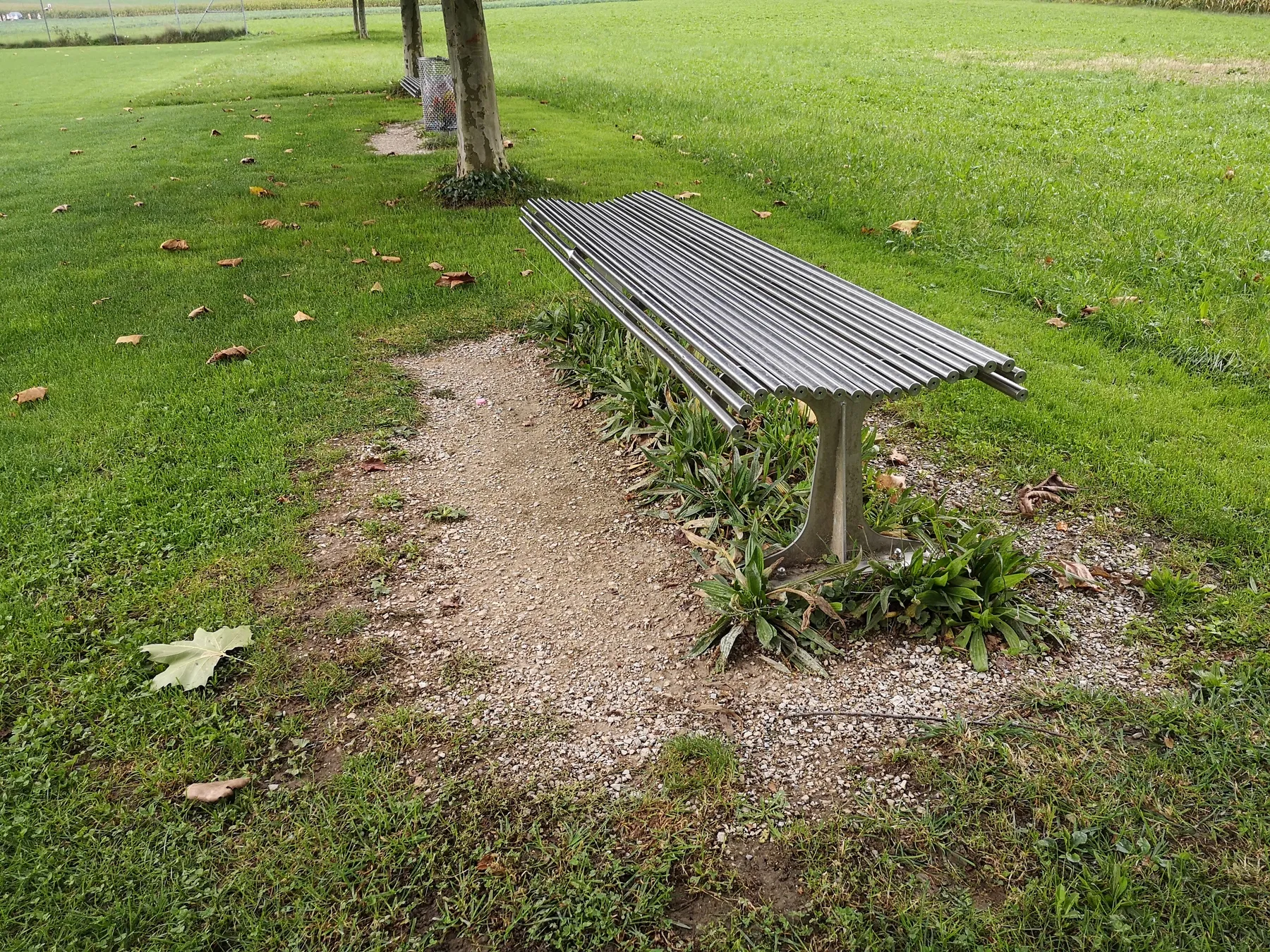 MSE Parkbänke aus Aluminium