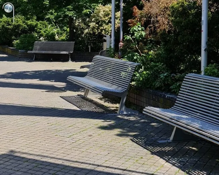 MSE Parkbänke aus Aluminium