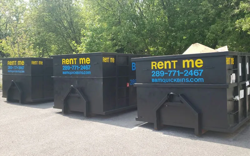 Commercial & Residential Bin Rentals in Belleville, ON Bam Quick Bins
