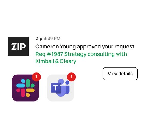 Procurement Approval Workflow Management Software | Zip