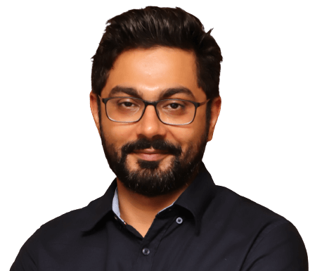 Headhsot of Darpan Sanghvi from Myglamm