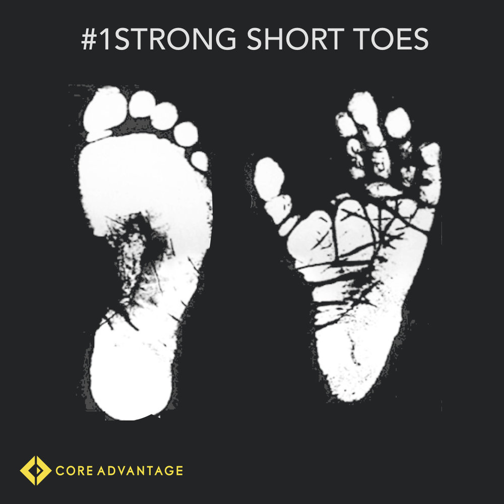 #1 Short strong toes