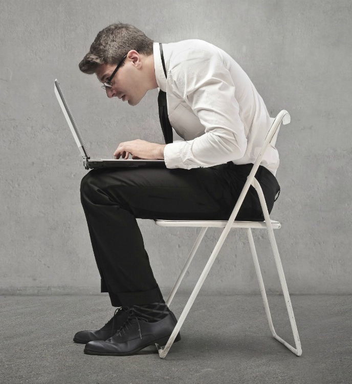 Sitting is the key culprit for the majority of our spinal flexion and is a large reason back pain is so prominent in Western society.