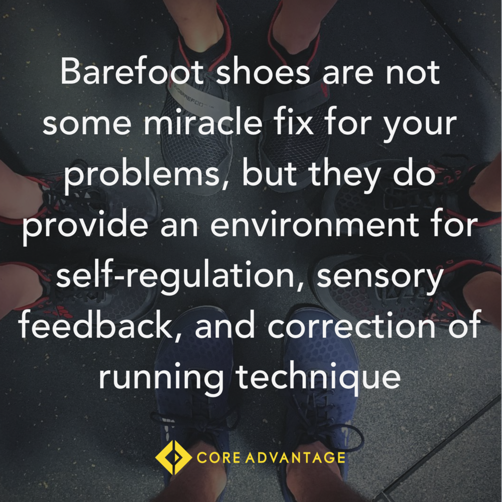 Barefoot Shoes and Running