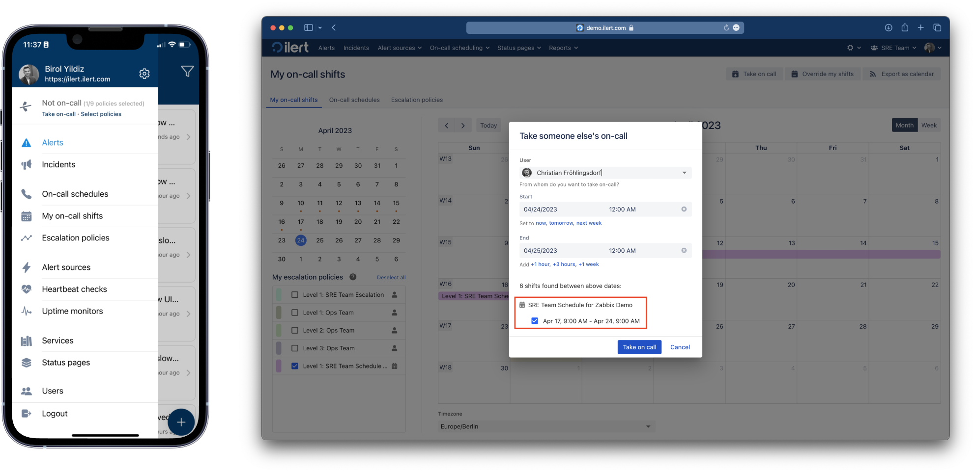New Features: Next-Generation Notifications UI, Take-On Call Widget ...
