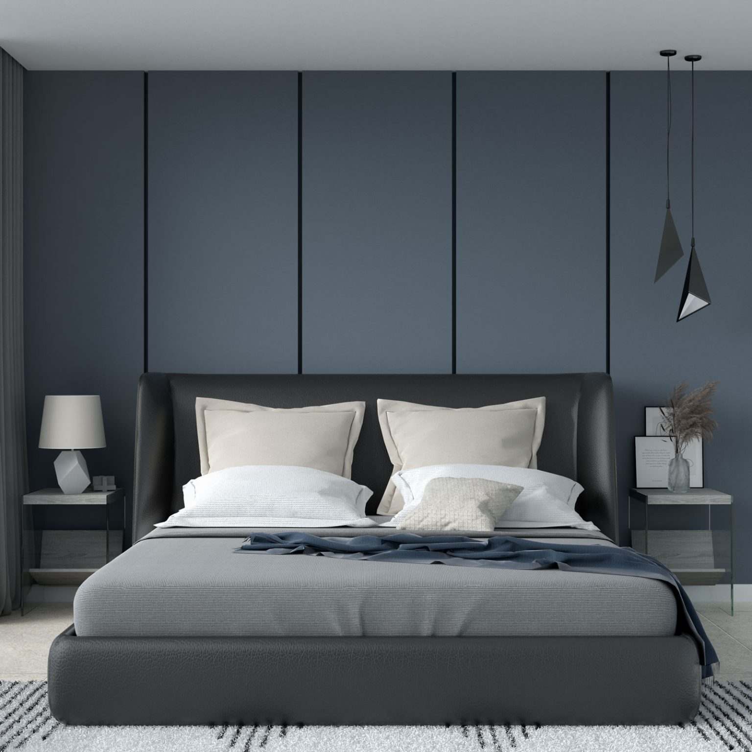11 Colors that Go with Black Bedroom Furniture