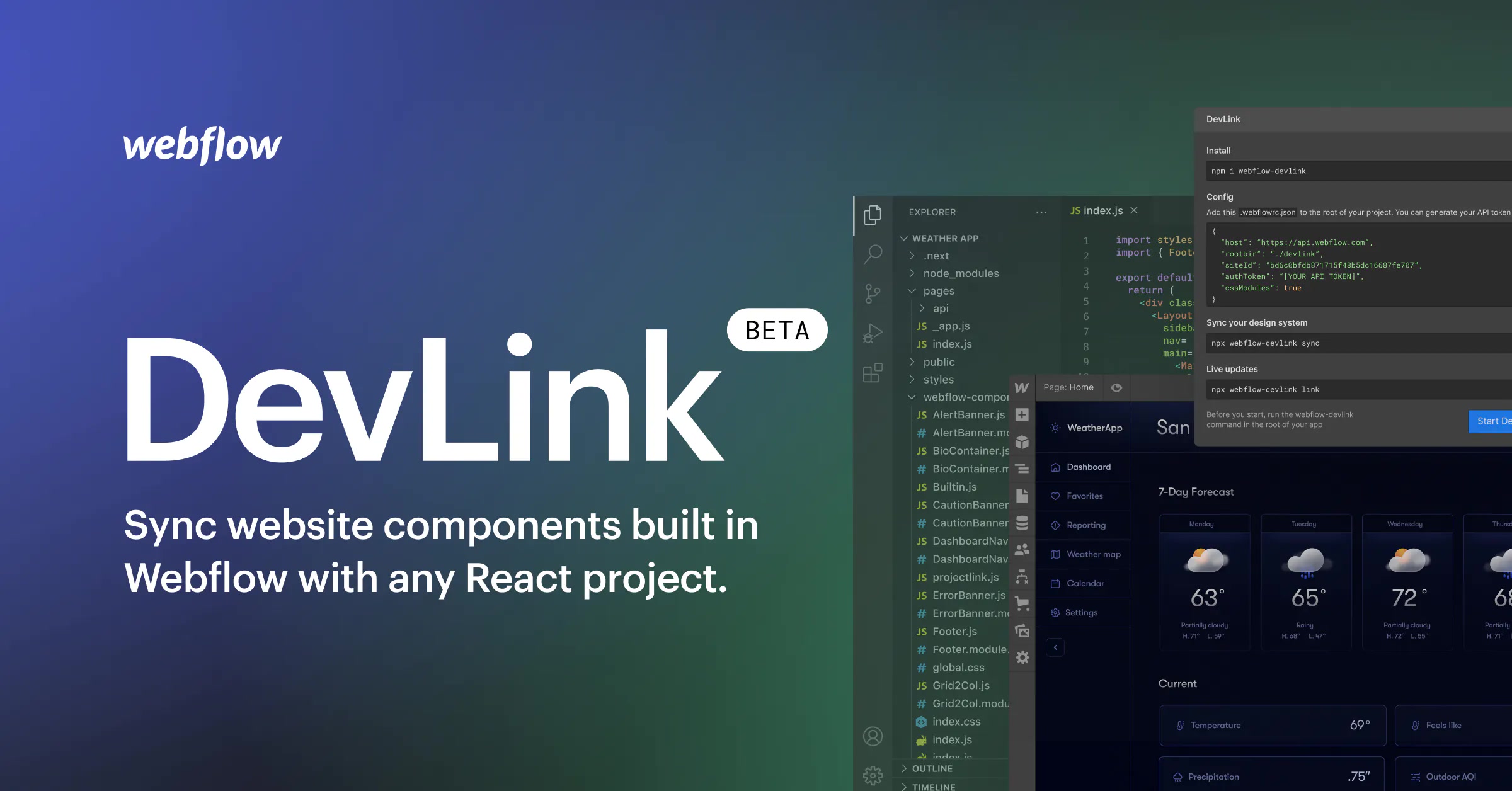 DevLink Webflow