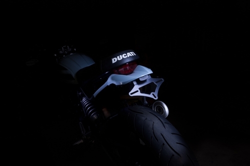 ducati scrambler cafe racer tail tidy
