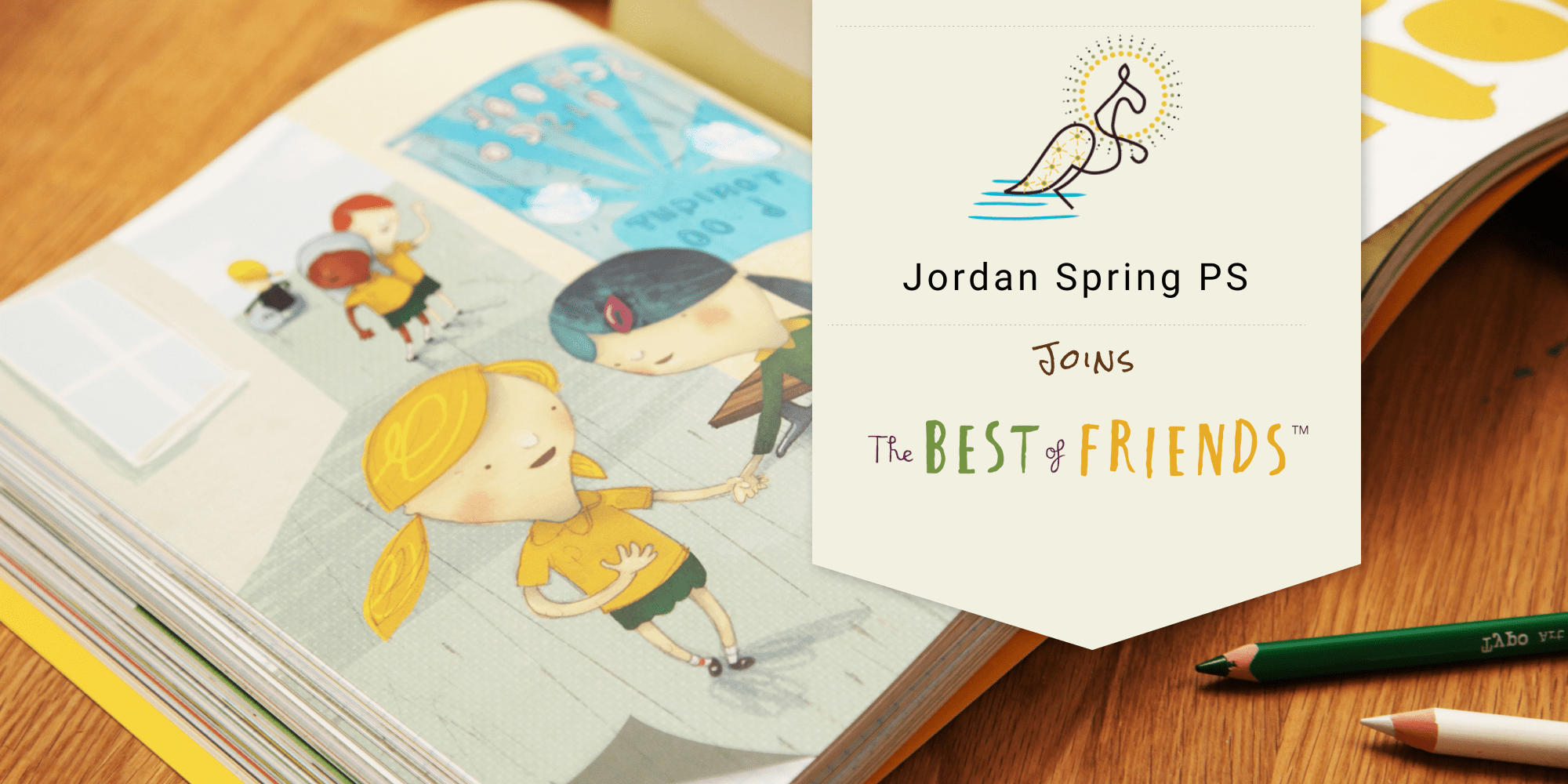 The Best of Friends® welcomes Jordan Springs Public School