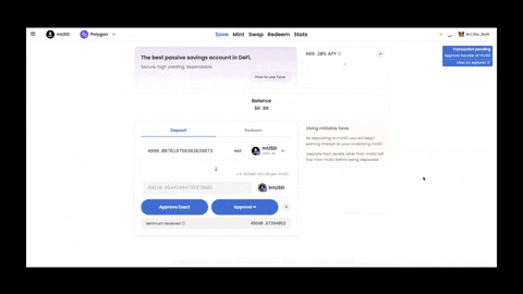 How to Earn Interest with imUSD by mStable