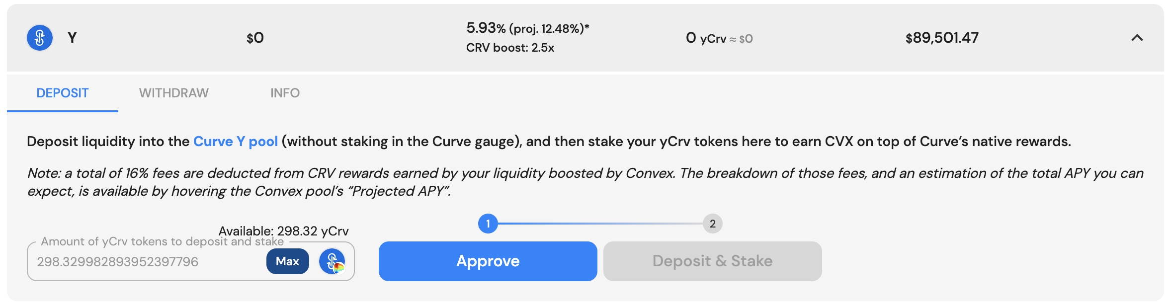 How to Stake a Curve LP on Convex Finance