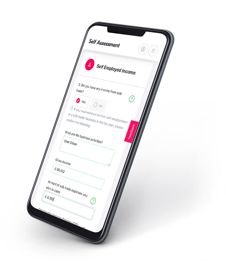 smartphone using Crunch software