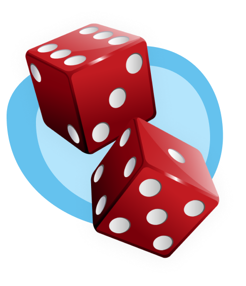 An image of two dice.