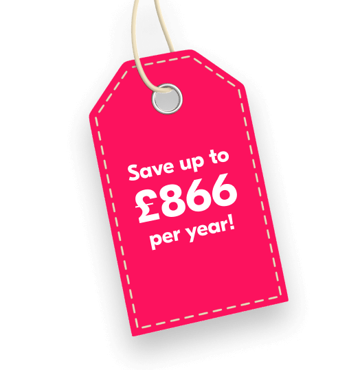 Save up to £866 per year