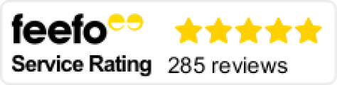 Lawbite Feefo score of 5 stars.