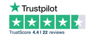 Trustpilot reiviews for Lawbite 4.4 out of 22 reviews.