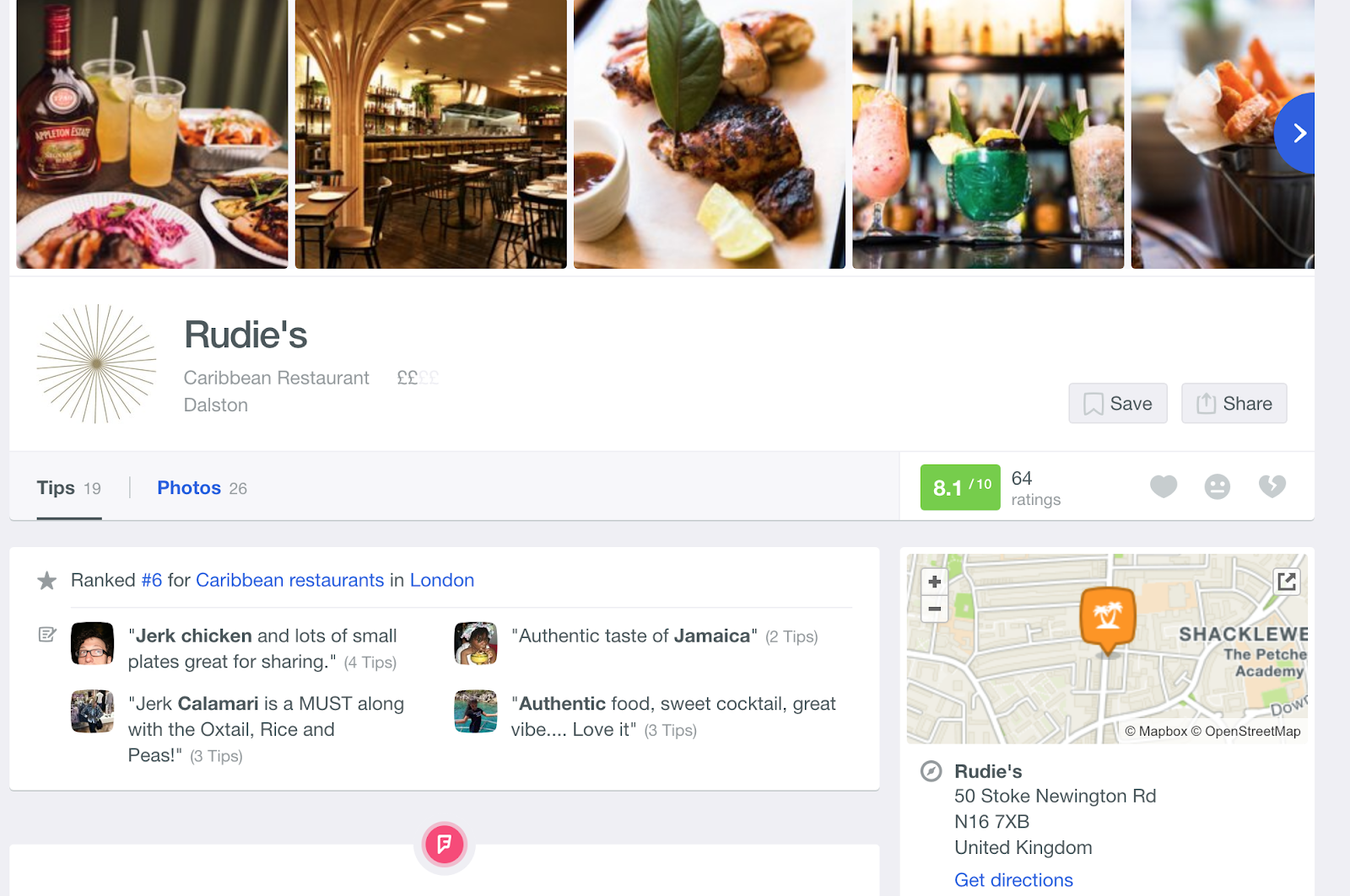rudie's-map-view