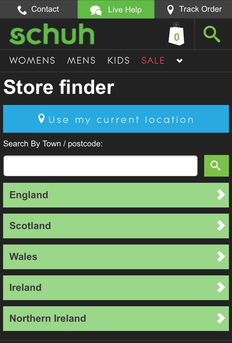 schuh-store-finder-uk-mobile