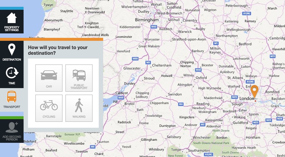 propertywide transport selection