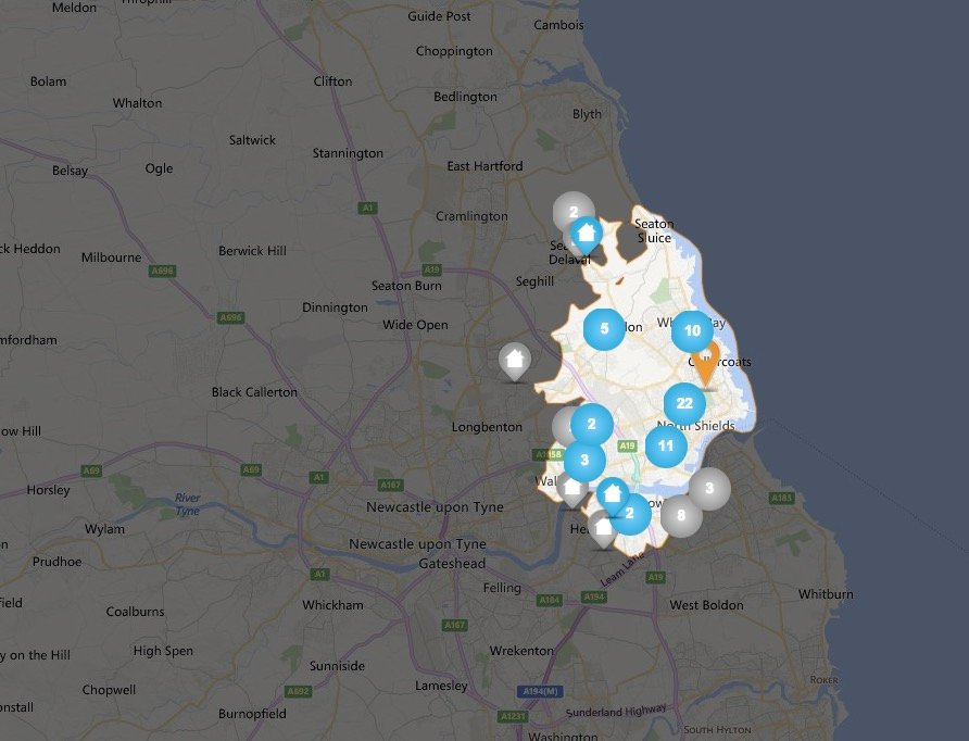 propertywide isochrone