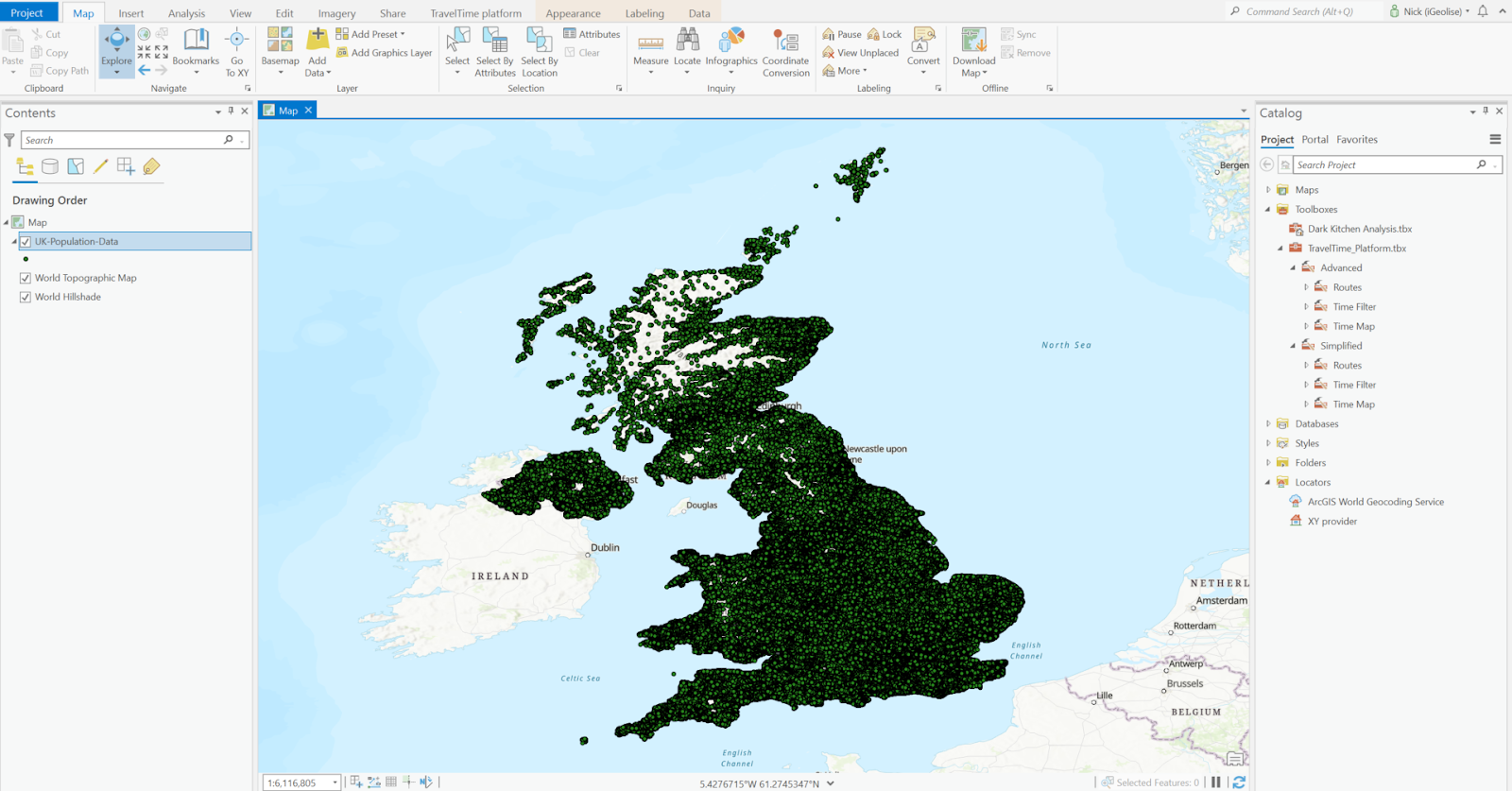 UK population data