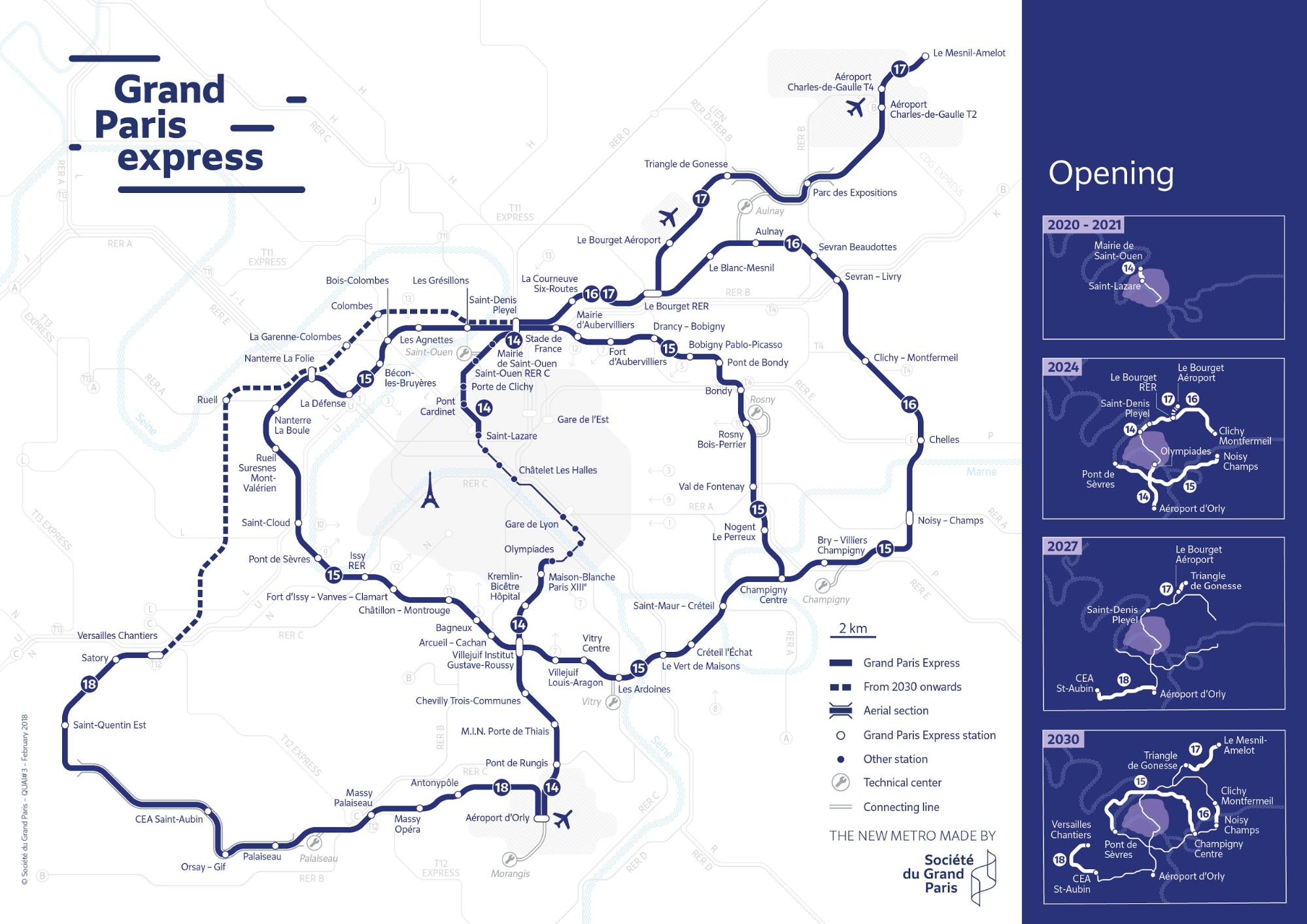 Grand Paris Express Network