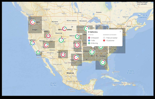 Delivery-mapping-software