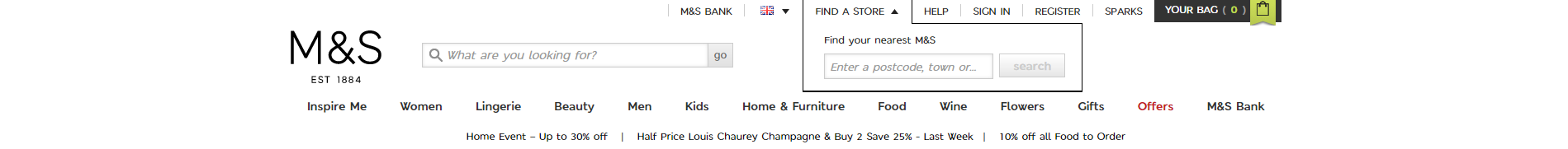 Marks-and-spencers-store-locators-desktop-dropdown